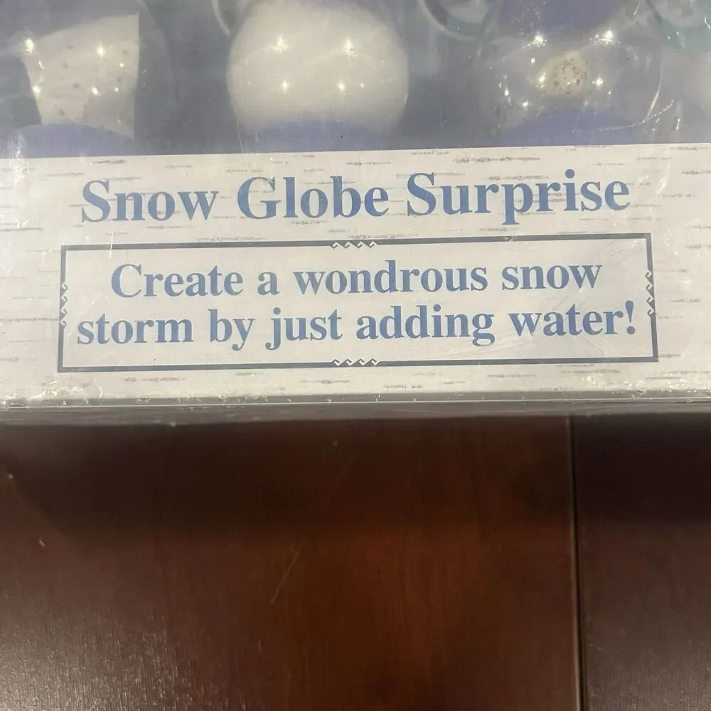 Disney Frozen II Snow Globe Surprise Mystery Set Add Water New Sealed Elsa Olaf